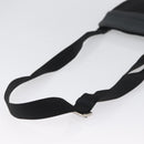 PRADA Sports Shoulder Bag Canvas Black Silver Auth 173881-7