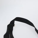 PRADA Sports Shoulder Bag Canvas Black Silver Auth 173881-8