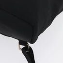 GUCCI Backpack Nylon Black Silver 003 0242 Auth 173884-17