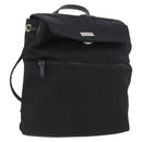 GUCCI Backpack Nylon Black Silver 003 0242 Auth 173884-1
