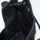 GUCCI Backpack Nylon Black Silver 003 0242 Auth 173884-22