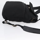 GUCCI Backpack Nylon Black Silver 003 0242 Auth 173884-3
