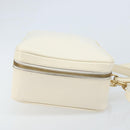GUCCI Bamboo Hand Bag Patent leather 2way White Gold 000 3270 0565 Auth 173887-3