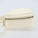 GUCCI Bamboo Hand Bag Patent leather 2way White Gold 000 3270 0565 Auth 173887-4