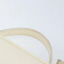 GUCCI Bamboo Hand Bag Patent leather 2way White Gold 000 3270 0565 Auth 173887-14