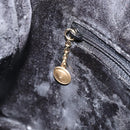 GUCCI Bamboo Hand Bag Suede 2way Black Gold 001 2404 1638 Auth 173894-22