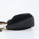 GUCCI Bamboo Hand Bag Suede 2way Black Gold 001 2404 1638 Auth 173894-4