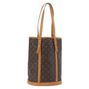LOUIS VUITTON Monogram Bucket GM Shoulder Bag M42236 LV Auth 173896-1