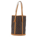 LOUIS VUITTON Monogram Bucket GM Shoulder Bag M42236 LV Auth 173896-13
