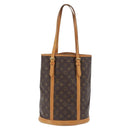 LOUIS VUITTON Monogram Bucket GM Shoulder Bag M42236 LV Auth 173896-2