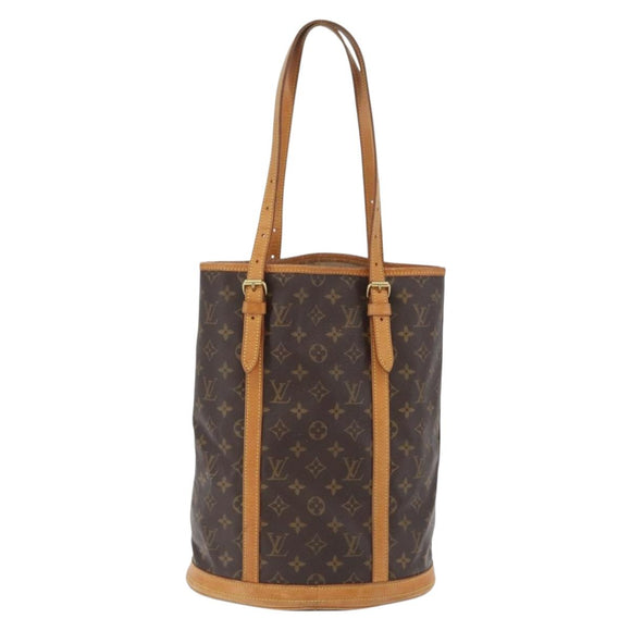 LOUIS VUITTON Monogram Bucket GM Shoulder Bag M42236 LV Auth 173896