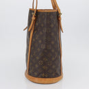 LOUIS VUITTON Monogram Bucket GM Shoulder Bag M42236 LV Auth 173896-3