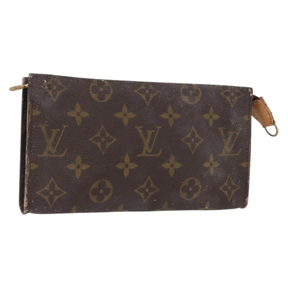 LOUIS VUITTON Monogram Bucket GM Accessory Pouch LV Auth 173897