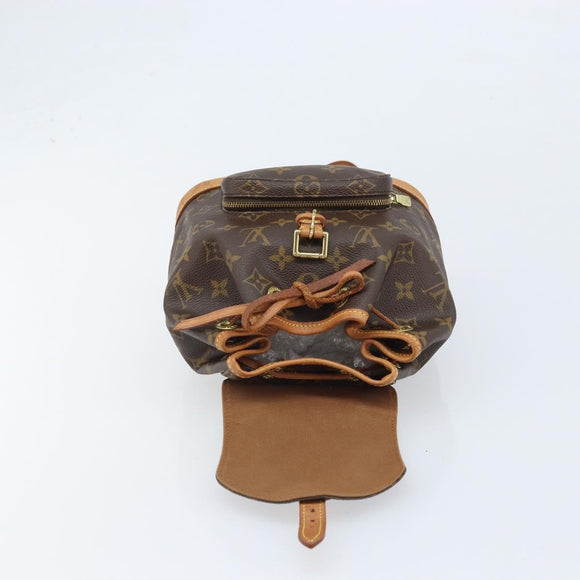 LOUIS VUITTON Monogram Montsouris PM Backpack M51137 LV Auth 173898A