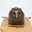 LOUIS VUITTON Monogram Montsouris PM Backpack M51137 LV Auth 173898A-12