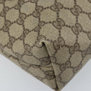 GUCCI GG Supreme Web Sherry Line Tote Bag PVC Beige Gold 40 02 003 Auth 173900-11