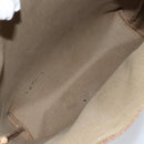 GUCCI GG Supreme Web Sherry Line Tote Bag PVC Beige Gold 40 02 003 Auth 173900-17