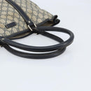 GUCCI GG Supreme Tote Bag PVC Navy Silver 223668 Auth 173902-7