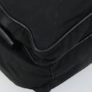 PRADA Shoulder Bag Nylon Black Silver Auth 173903-16