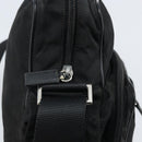 PRADA Shoulder Bag Nylon Black Silver Auth 173903-19