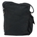 PRADA Shoulder Bag Nylon Black Silver Auth 173903-2