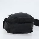 PRADA Shoulder Bag Nylon Black Silver Auth 173903-5