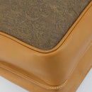 GUCCI Shoulder Bag Canvas Beige Gold Auth 173908-11