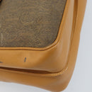 GUCCI Shoulder Bag Canvas Beige Gold Auth 173908-13