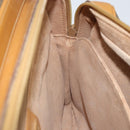 GUCCI Shoulder Bag Canvas Beige Gold Auth 173908-19