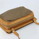 GUCCI Shoulder Bag Canvas Beige Gold Auth 173908-6
