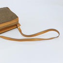 GUCCI Shoulder Bag Canvas Beige Gold Auth 173908-7