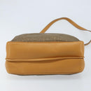 GUCCI Shoulder Bag Canvas Beige Gold Auth 173908-9