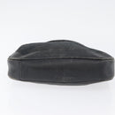 GUCCI Bamboo GG Canvas Hand Bag Black Silver 001 4095 Auth 173913-5