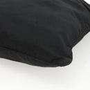 PRADA Schultertasche Nylon Schwarz Silber Original 173914-8
