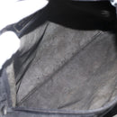 PRADA Schultertasche Nylon Schwarz Silber Original 173914-11