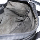 PRADA Shoulder Bag Nylon Black Silver Auth 173914-20