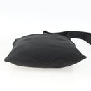 PRADA Shoulder Bag Nylon Black Silver Auth 173914-5
