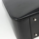 GUCCI Hand Bag Patent leather Black Silver 000 1013 0504 Auth 173915-13