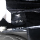 GUCCI Hand Bag Patent leather Black Silver 000 1013 0504 Auth 173915-14