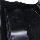 GUCCI Hand Bag Patent leather Black Silver 000 1013 0504 Auth 173915-16