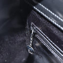 GUCCI Hand Bag Patent leather Black Silver 000 1013 0504 Auth 173915-18