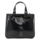 GUCCI Hand Bag Patent leather Black Silver 000 1013 0504 Auth 173915-3
