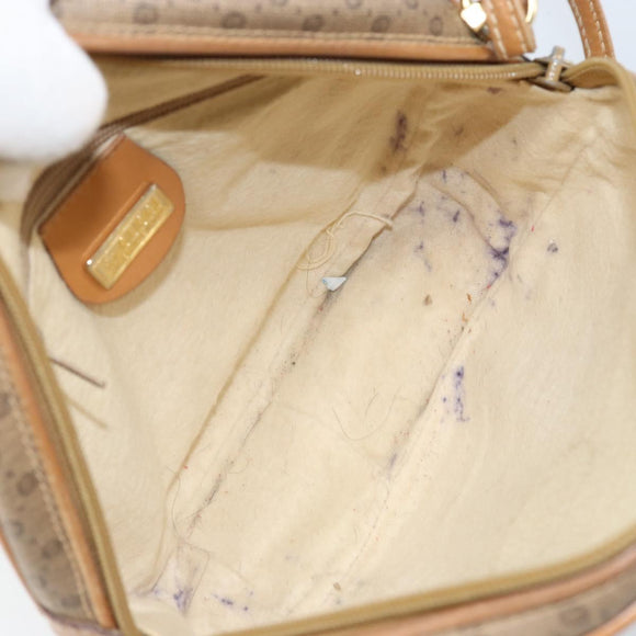 GUCCI Micro GG Supreme Shoulder Bag PVC Beige Gold 007 115 5575 Auth 173919