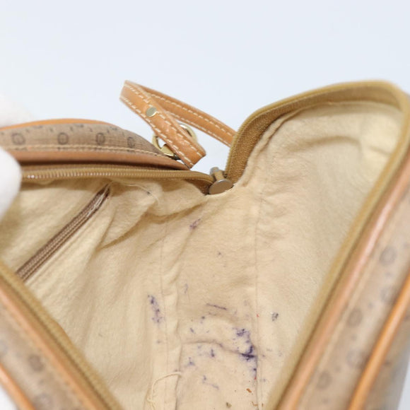 GUCCI Micro GG Supreme Shoulder Bag PVC Beige Gold 007 115 5575 Auth 173919