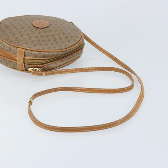 GUCCI Micro GG Supreme Shoulder Bag PVC Beige Gold 007 115 5575 Auth 173919