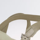 PRADA Backpack Nylon Ivory Silver Auth 173920-16