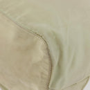 PRADA Backpack Nylon Ivory Silver Auth 173920-20