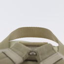 PRADA Backpack Nylon Ivory Silver Auth 173920-14