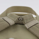 PRADA Backpack Nylon Ivory Silver Auth 173920-15