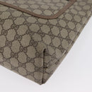 GUCCI GG Supreme Web Sherry Line Tote Bag PVC Beige Red 39 02 003 Auth 173923-14
